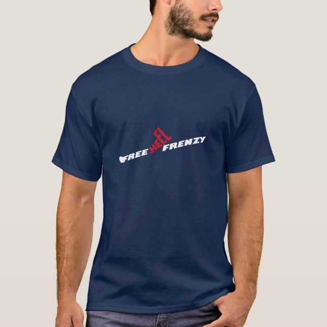 Freie Fersen-Raserei T-Shirt (Vorderseite)