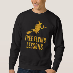 Freie Flugstunden Hexenmeister Sweatshirt