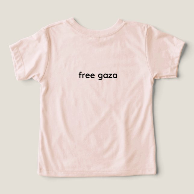 ''Freie Gaza and Help plastine'' (Design Rückseite)