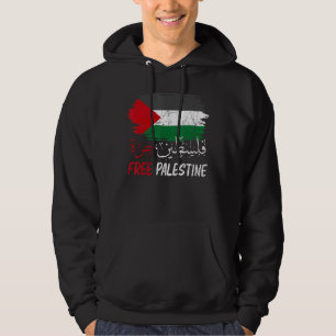 Freie Gaza-Streifen - Palästinensische Flagge - Ar Hoodie