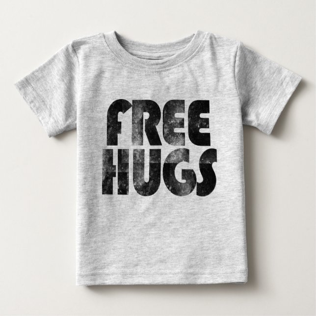 Freie Hugs Baby T-shirt (Vorderseite)