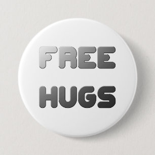 Freie Hugs Button