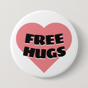 Freie Hugs Button