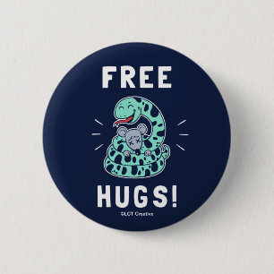 Freie Hugs Button