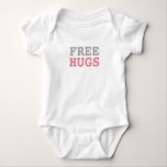 Freie Hugs | Funny Baby Strampler<br><div class="desc">Freie Hugs | Niedlicher und lustiger Baby Bodysuit Perfektes Geschenk für ・ Babydusche ・ Mama für Neugeborene</div>
