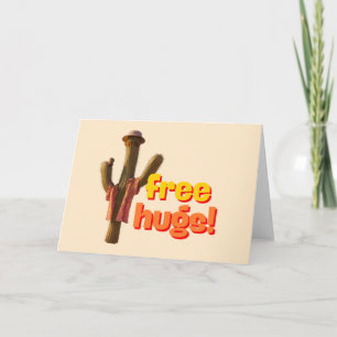 Freie Hugs! Karte