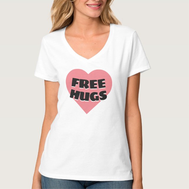 Freie Hugs T-Shirt (Vorderseite)