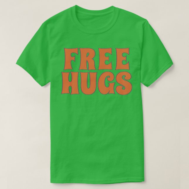Freie Hugs T-Shirt (Design vorne)