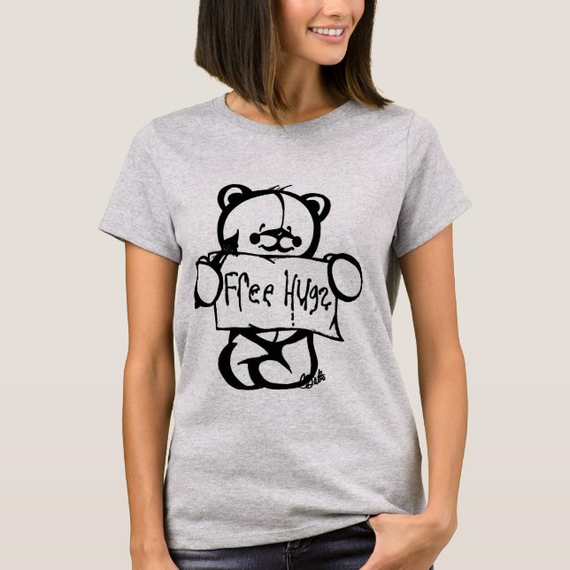 Freie Hugs T-Shirt (Vorderseite)