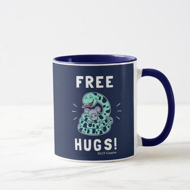 Freie Hugs Tasse (Rechts)