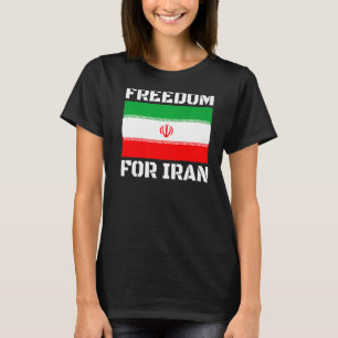 FREIE IRAN FLAG LIEBE PERSÖNLICHE FREIHEIT FÜR DEN T-Shirt