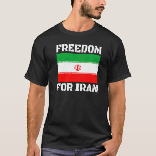 FREIE IRAN FLAG LIEBE PERSÖNLICHE FREIHEIT FÜR DEN T-Shirt