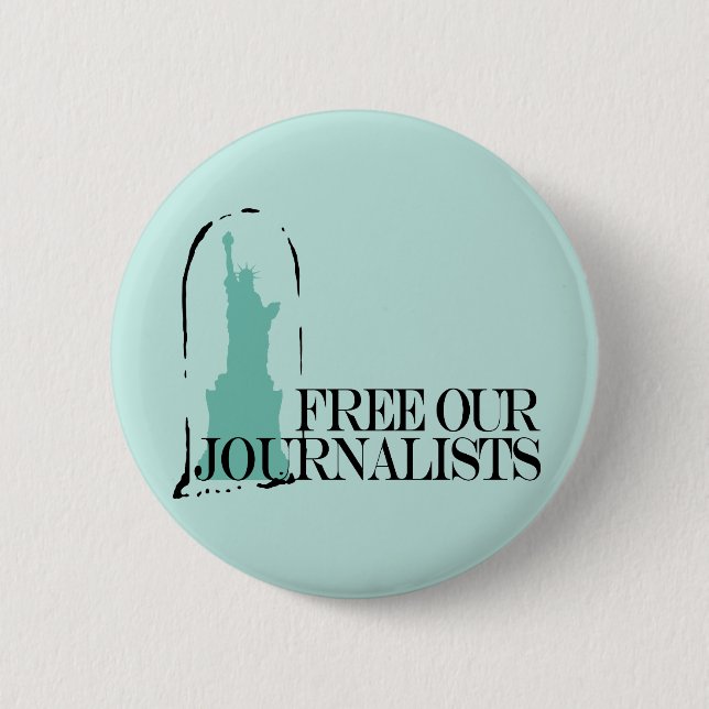 Freie Journalisten Button (Vorderseite)