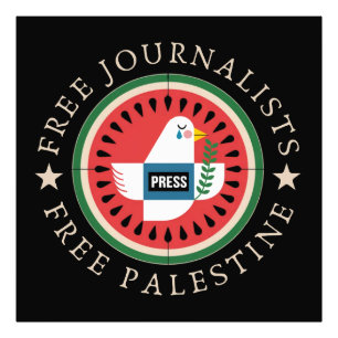 Freie Journalisten Freie Palästina Fotodruck