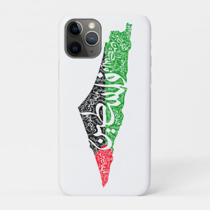 Freie Karte und Flagge Palästinas ف ل س ط ي ن Case-Mate iPhone Hülle