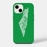 Freie Karte und Flagge Palästinas ف ل س ط ي ن