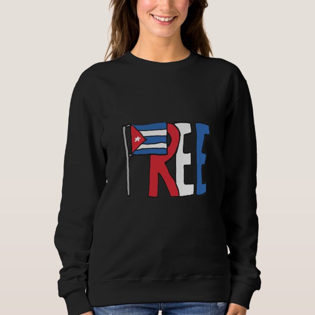 Freie Kuba Sweatshirt (Vorderseite)