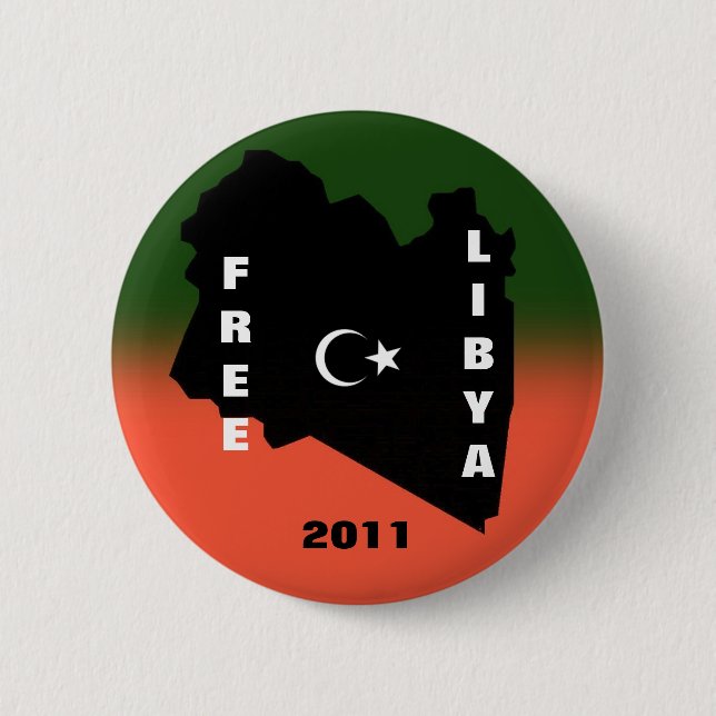 FREIE LIBYEN 2011 BUTTON (Vorderseite)