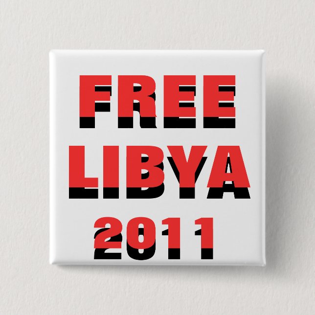 FREIE LIBYEN 2011 BUTTON (Vorderseite)