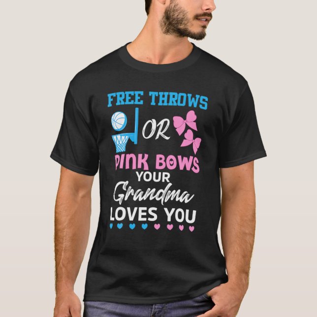 Freie Lieben oder rosa Bogen Oma-, die Sie Geschle T-Shirt (Vorderseite)