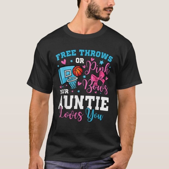 Freie Lieben oder rosafarbene Bows Tante Ihr Gesch T-Shirt (Vorderseite)