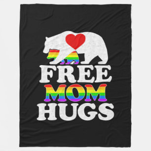 Freie Mama Hugs Frauen LGBT Pride Mama Bear Fleecedecke