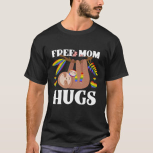 Freie Mama Hugs Shirt, Funny Otter, LGBT Rainbow T-Shirt