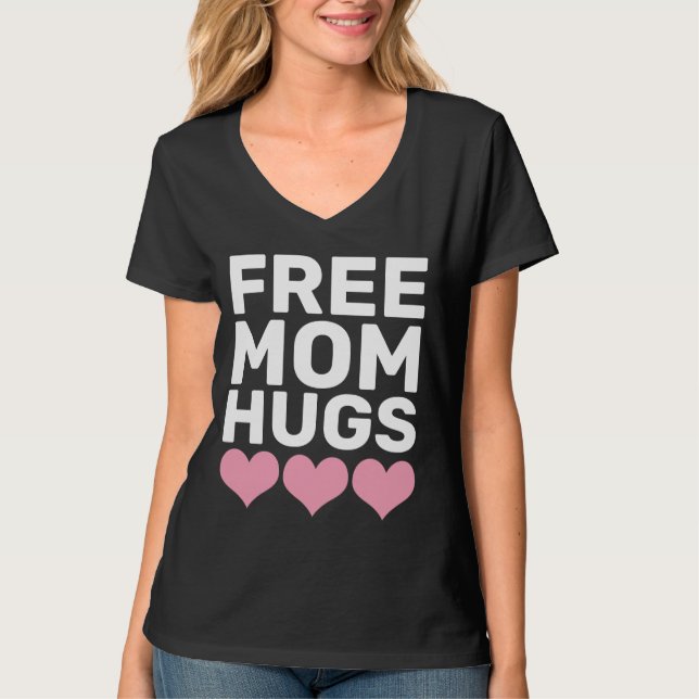 FREIE MAMA HUGS T - SHIRT (Vorderseite)