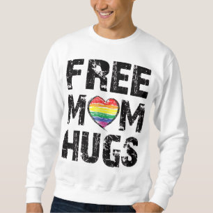 Freie Mama scheut Niedliche LGBT Pride Gay Geschen Sweatshirt