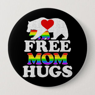 Freie Mama-Schläger für Frauen Lgbt Pride Mama B Button