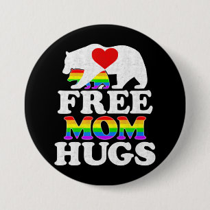 Freie Mama-Schläger für Frauen Lgbt Pride Mama B Button