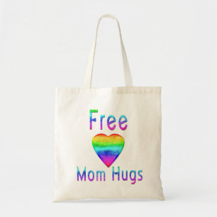 Freie Mama umarmt LGBTQ Unterstützung Tragetasche