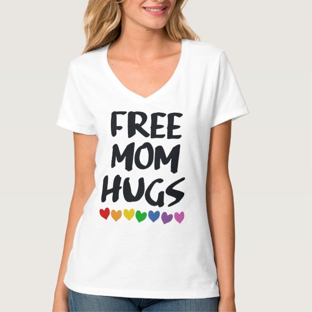 FREIE MAMA-UMARMUNGEN T-Shirt (Vorderseite)