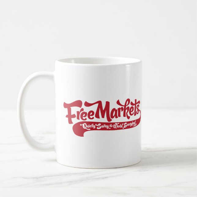 Freie Markt-Tasse Tasse (Links)