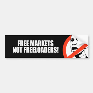 FREIE MÄRKTEnicht FREELOADERS Autoaufkleber