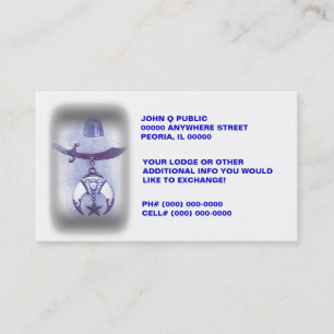 FREIE MAURER-VISITENKARTEN ~ INFO-AUSTAUSCH-KARTEN VISITENKARTE