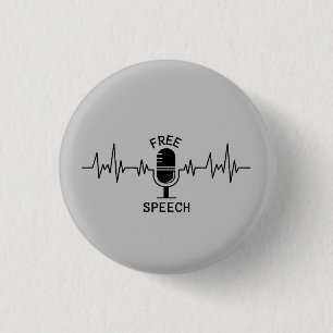 Freie Meinungsäußerung EKG Button