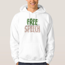 Freie Meinungsäußerung ist ein Menschenrecht Hoodie