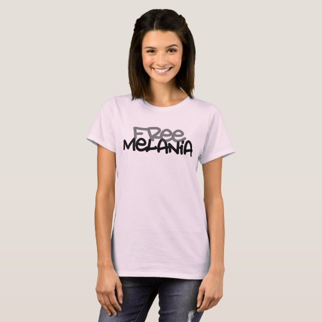 Freie Melania T-Shirt (Vorne ganz)