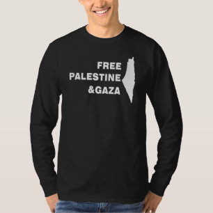 Freie Paläste, Palästina, palästinensische Flagge, T-Shirt