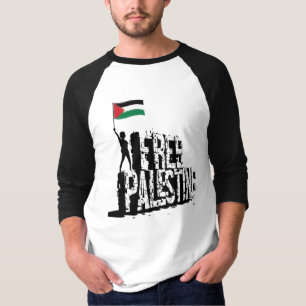 Freie Paläste, Palästina, palästinensische Flagge, T-Shirt