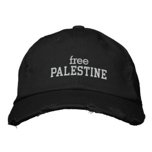 Freie Palästina Bestickte Kappe
