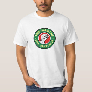 Freie Palästina-End-Apartheid T-Shirt