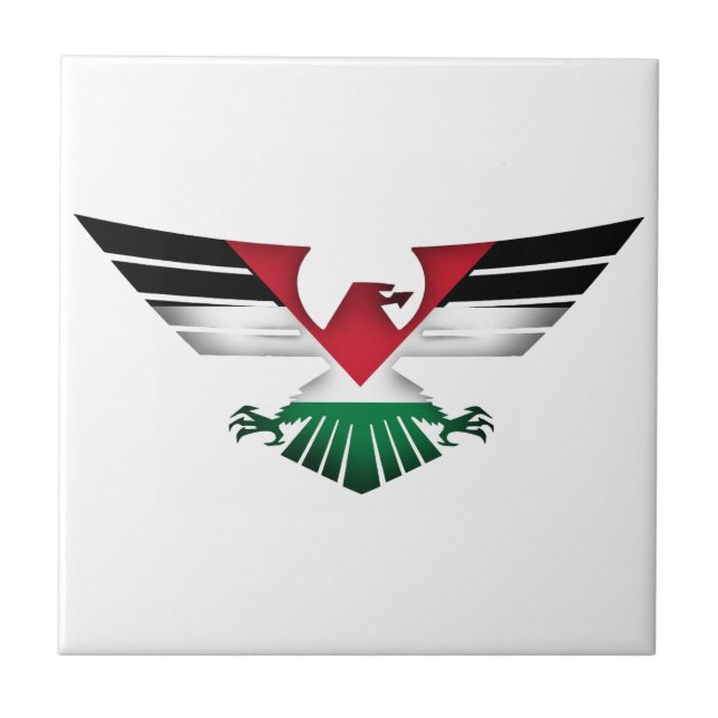 FREIE PALÄSTINA - FREIHEITSREIHE FLIESE (Vorderseite)