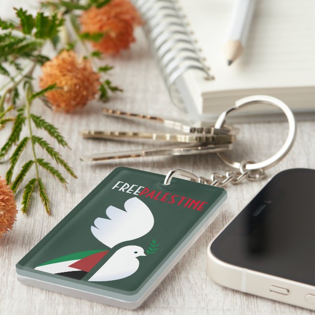 Freie Palästina Schlüsselanhänger (Vorderseite rechts)