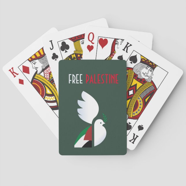 Freie Palästina Spielkarten (Rückseite)