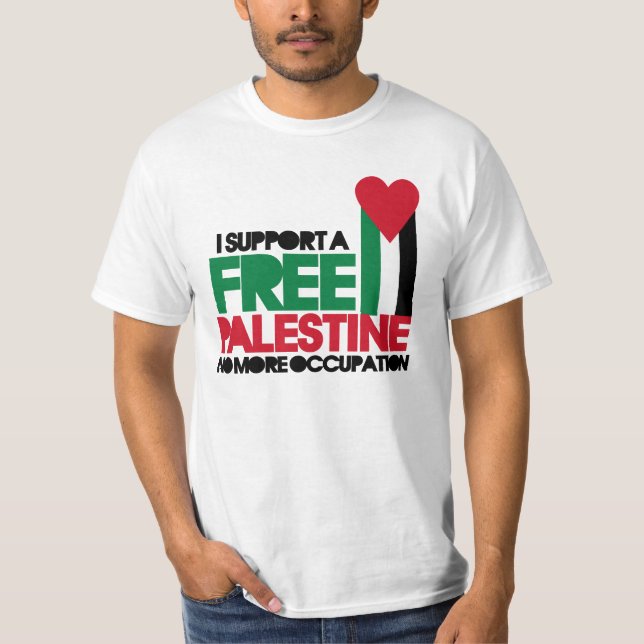 Freie Palästina T-Shirt (Vorderseite)