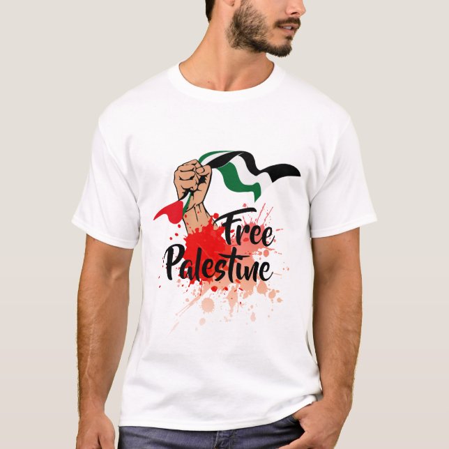 Freie Palästina T-Shirt (Vorderseite)
