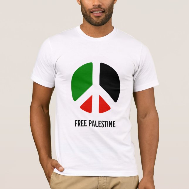 Freie Palästina T-Shirt (Vorderseite)