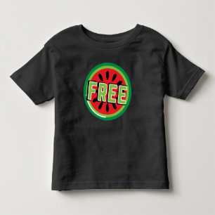 Freie palästinensische Wassermelone - Freiheit für Kleinkind T-shirt